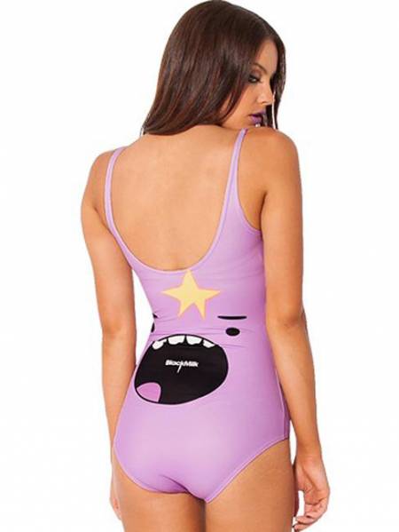 Lumpy Space Princess Shout Teddy Printed One Piece Swim Suit