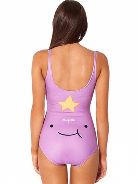 Lumpy Space Princess Smile Romper Swimwear One Piece