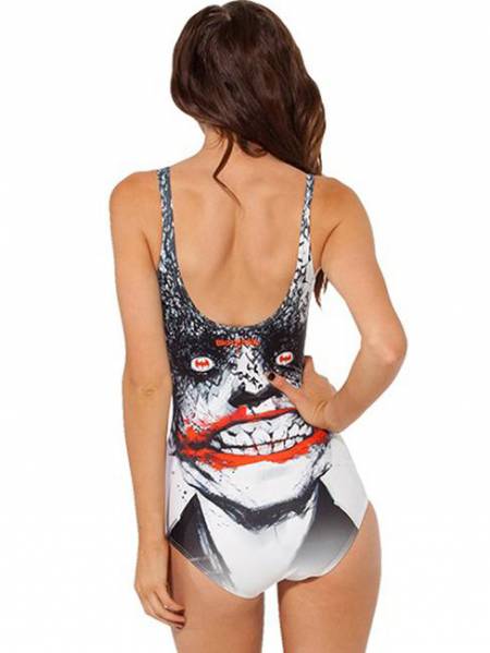 Summer Popular Joker Cartoon Pattern One-piece Swimwear