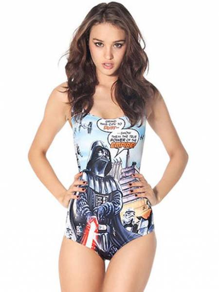 2014 New Vader Comic Unique One Piece Swimwear