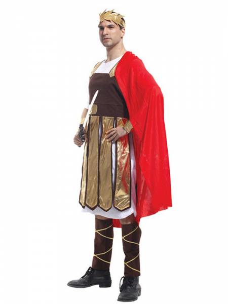 Vilanya Five Pieces Half Sleeve Adult Brave Warrior Halloween Men Costumes