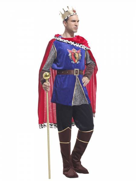 Vilanya Seven Pieces Long Sleeve Adult King Halloween Costumes Mens Online